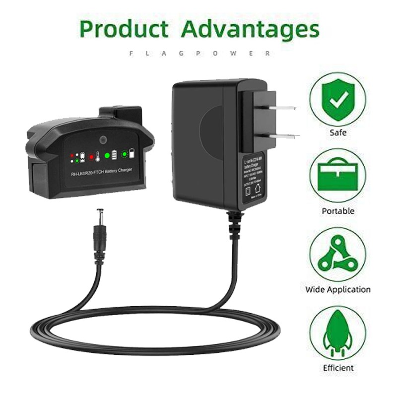 20V for Black&Decker 20 Volt MAX 3.8Ah Lithium Battery/Charger LBXR20 LB20 LBX20