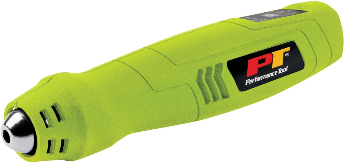 Performance Tool W2082 Compact Rechargeable Cordless Heat Gun, 600 Degree Max Ou