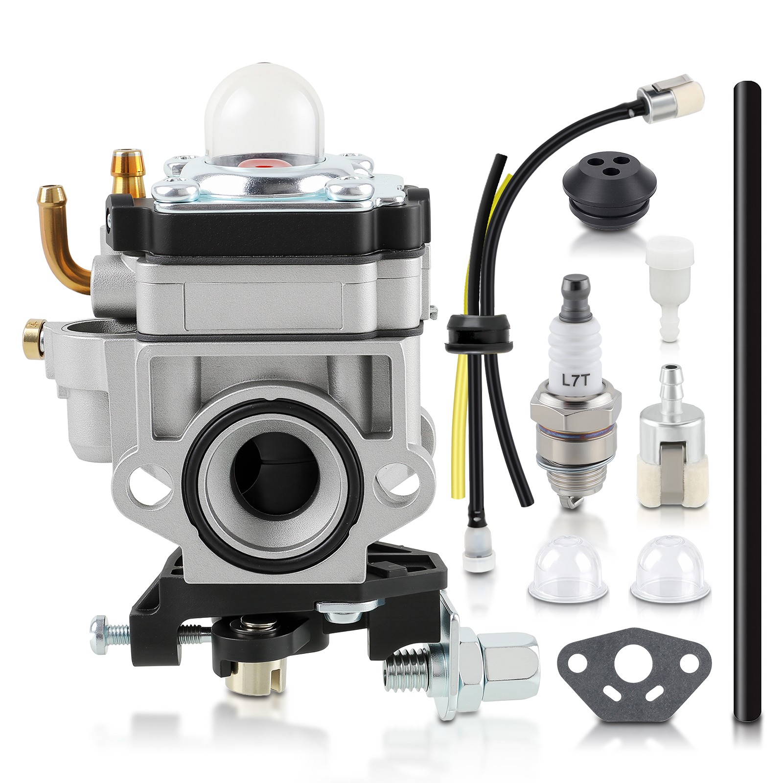 Carburetor for Poulan Pro PR46BT 46cc Gas 475 CFM 200 MPH Backpack Leaf Blower