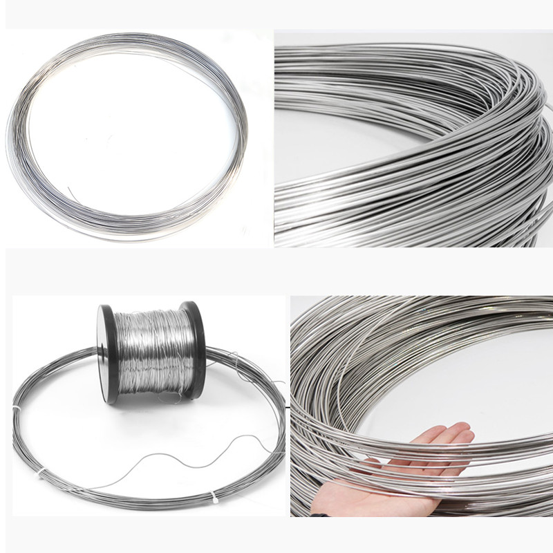 0.1mm-3mm 304 Stainless Steel Wire Soft/Hard Craft Steel Wire Rustproof Durable