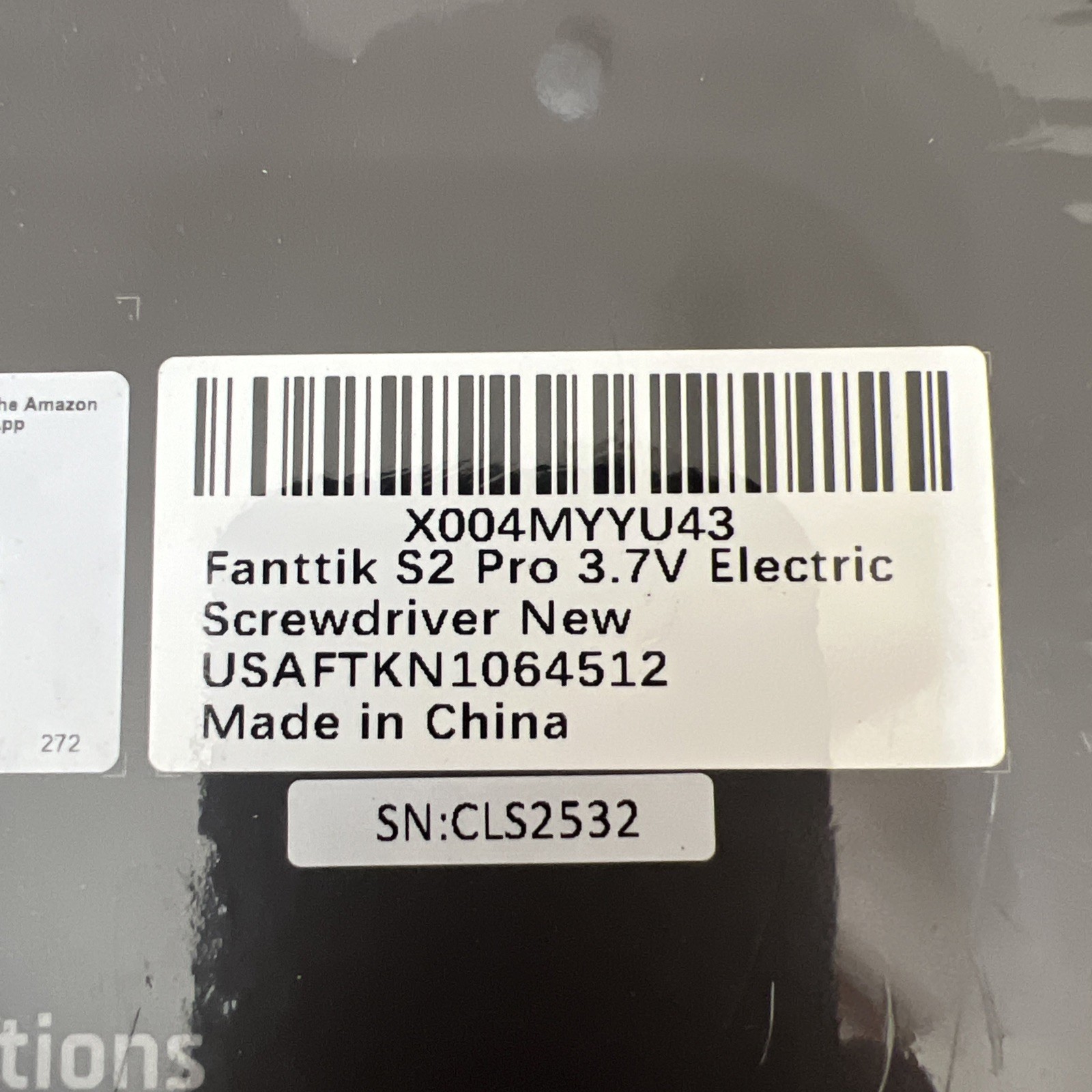 Fanttik S2 Pro 3.7V Electric Screwdriver, Cordless Screwdriver Set, 7 Torque Set