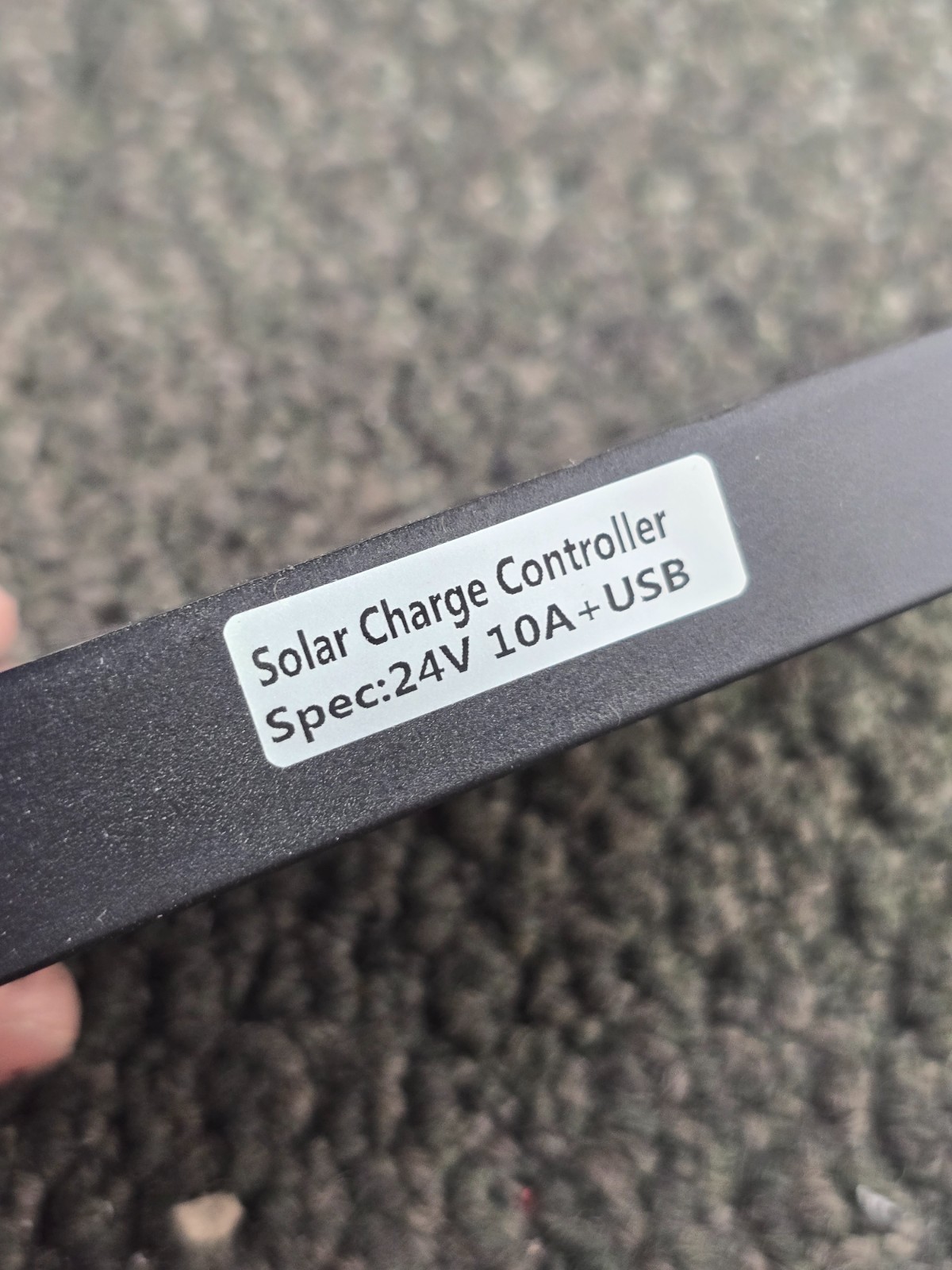DOKIO SOLAR CHARGE CONTROLLER 24 VOLT BATTERY ONLY RED