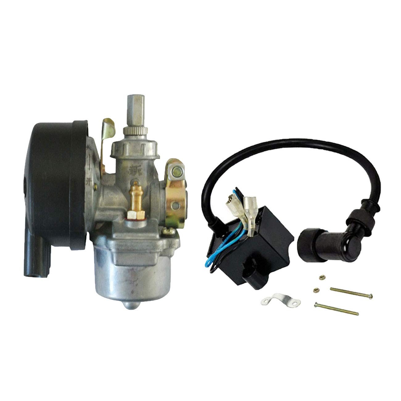 Bike Engine Carburetor For 2 Stroke 49cc 50cc 60cc 66cc 80cc Bicycle Motorized E