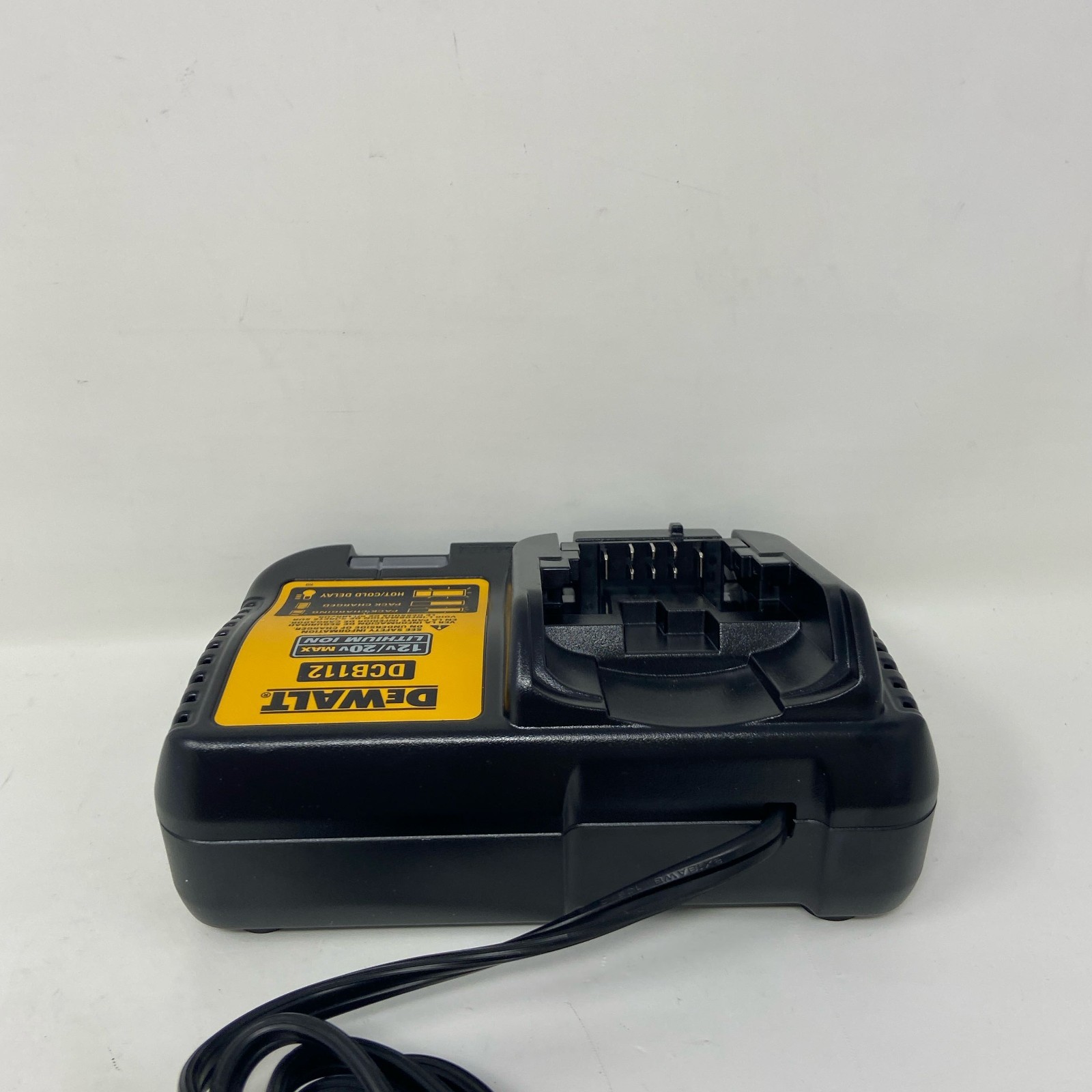 DEWALT DCB1104 12V/20V MAX 4A Battery Charger – Black/Yellow