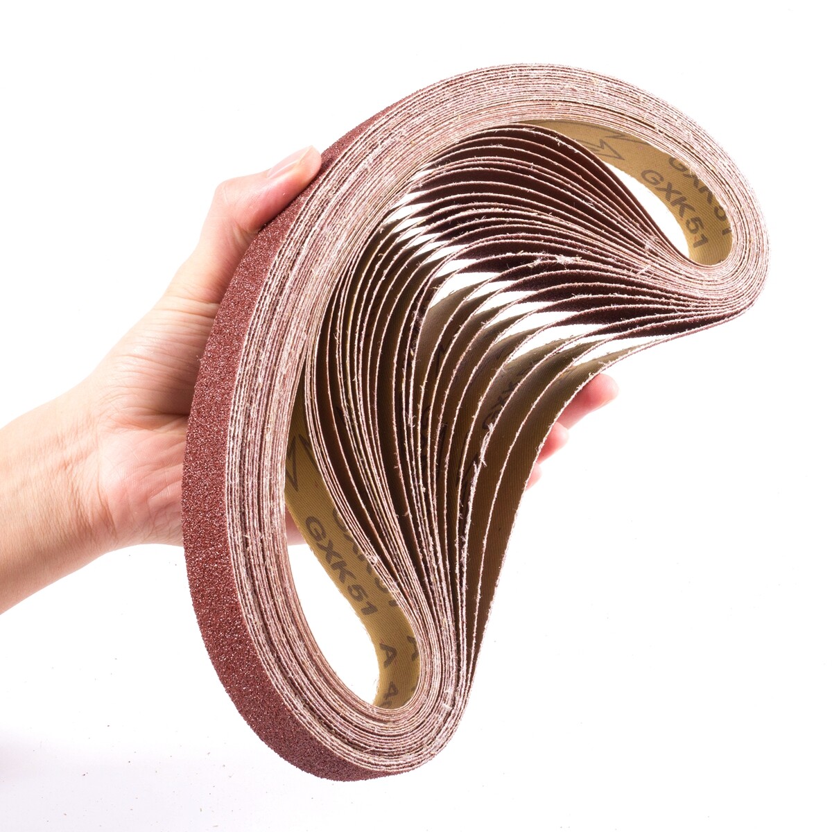 24Pack Premium 1 x 30 in AO Sanding Belts 60/80/120/150/240/400 Assorted Sander