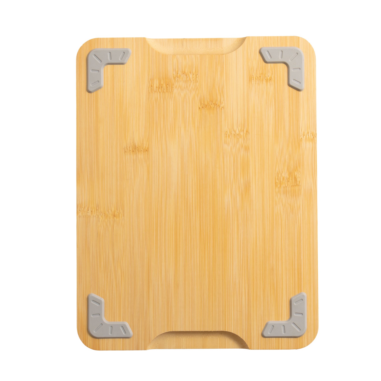 8.5″ x 11″ Non-Slip Bamboo Cutting Board, 100% Natural Bamboo Color