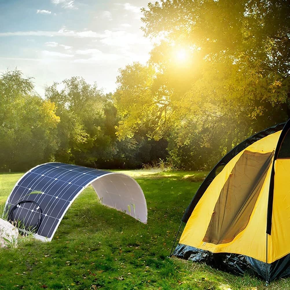 300W Flexible Solar Panel Mono 12V Portable Power Camping Home RV Battery Charge