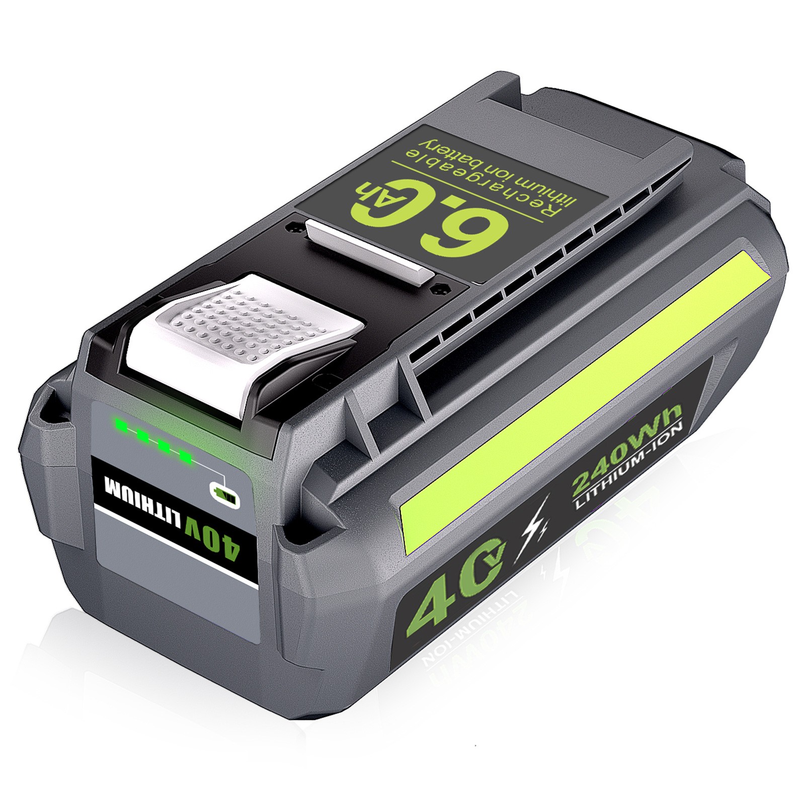 40V 6Ah Battery For Ryobi Lithium-Ion High Capacity OP40404 OP4050A OP4015 US