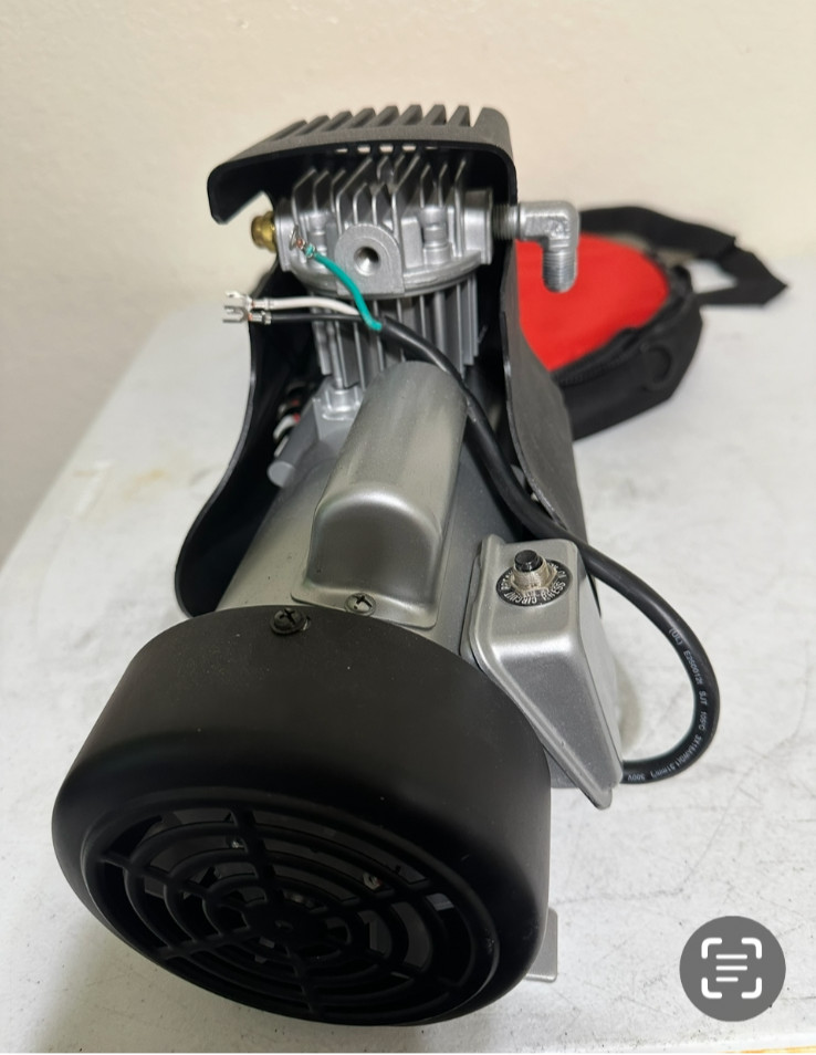 Hookah Diving 120-volt 1 hp oilless high-capacity compressor. Industrial eqpt.