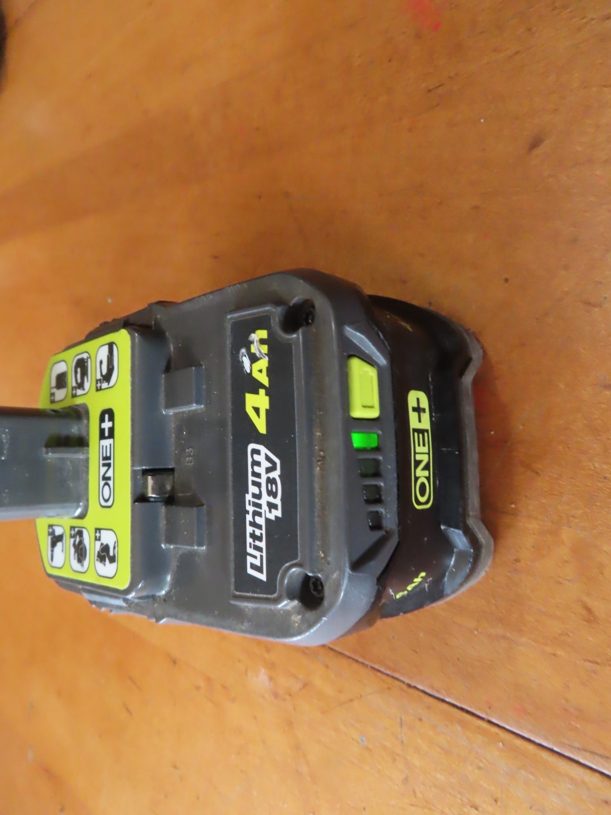 Genuine Ryobi P197 ONE+ 18V 4.0Ah Lithium Battery Parts Or Repair Just Blinks