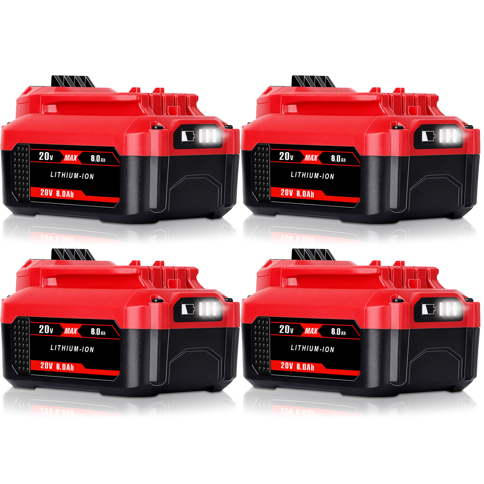 For Craftsman V20 Battery 20 Volt 8.0Ah Lithium Ion 20V CMCB205 CMCB204 CMCB202
