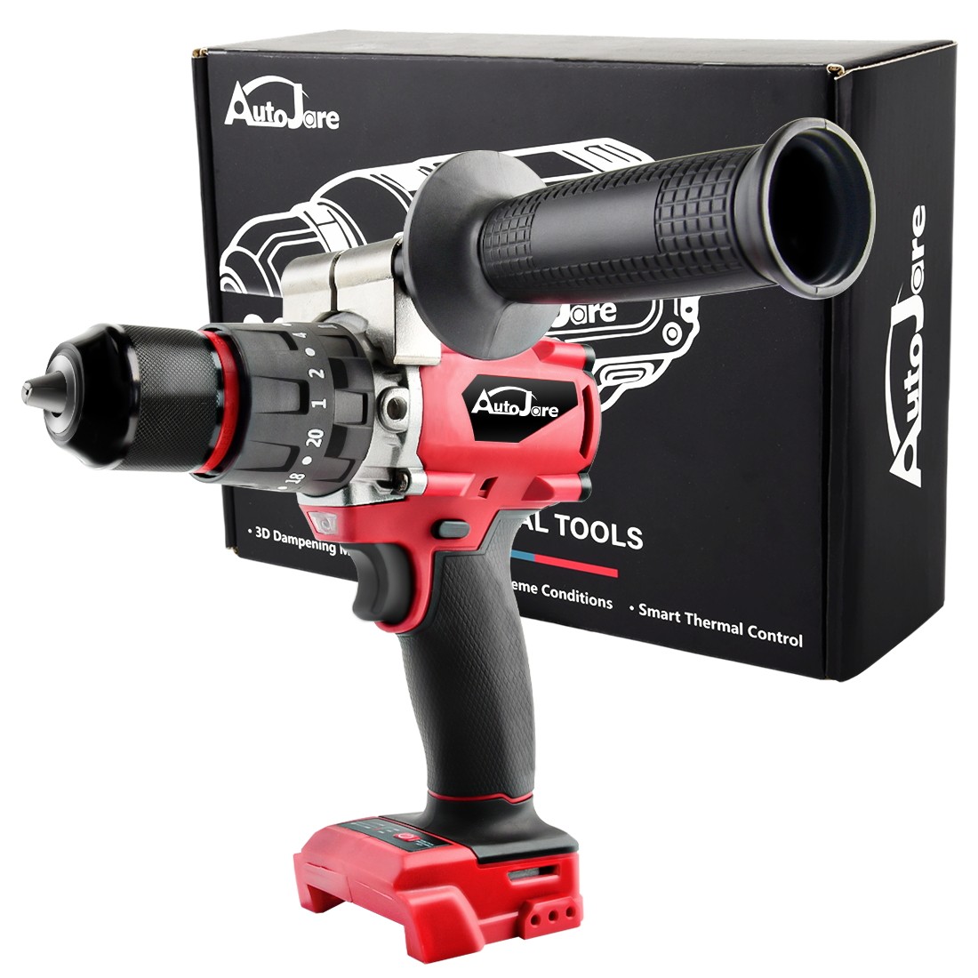 1/2″ Cordless Hammer Drill/Driver Brushless For Milwaukee 18V Battery 2-Speed