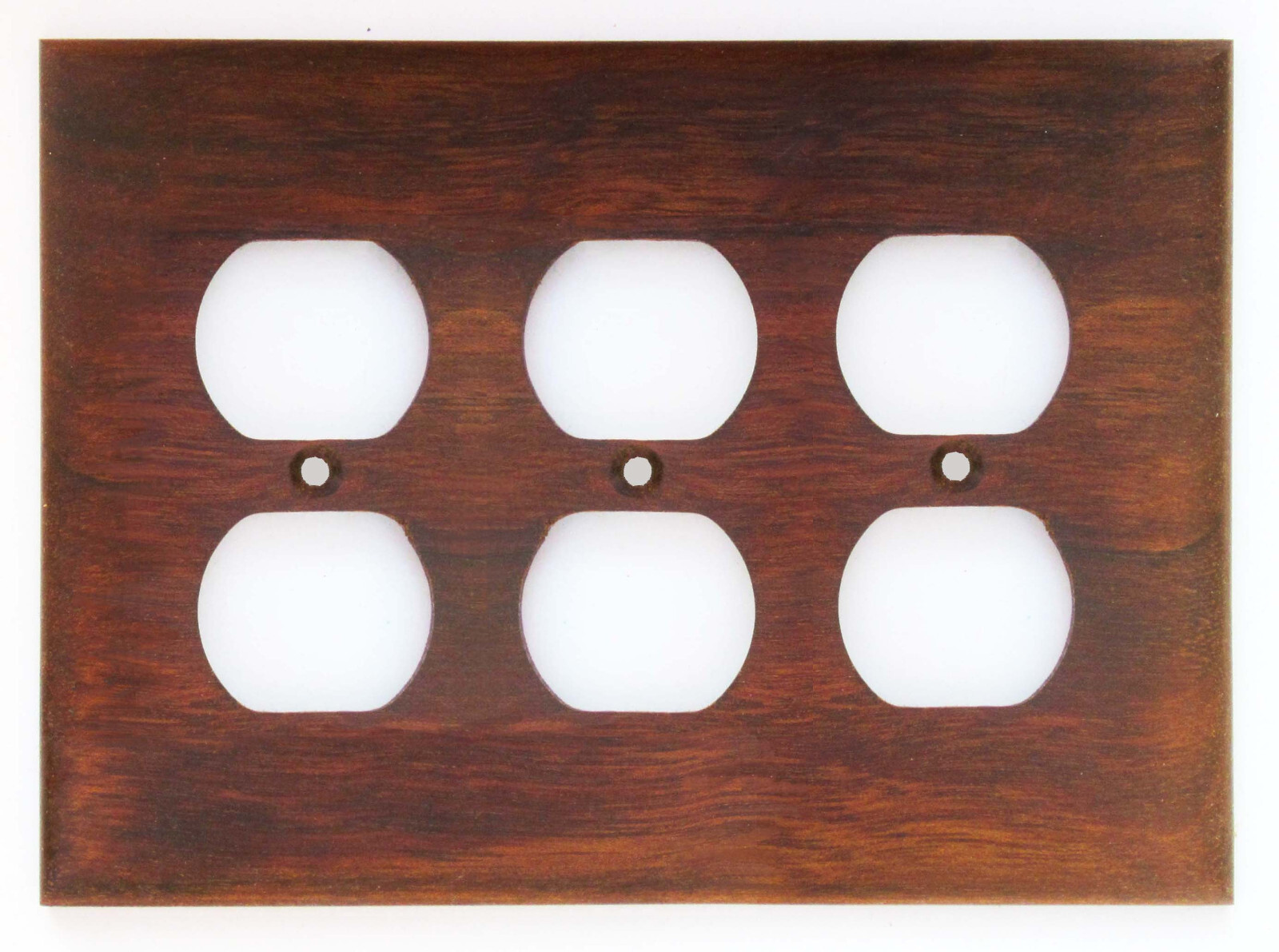 Solid Black Walnut Light Switch Plates/Covers Any Size +Custom