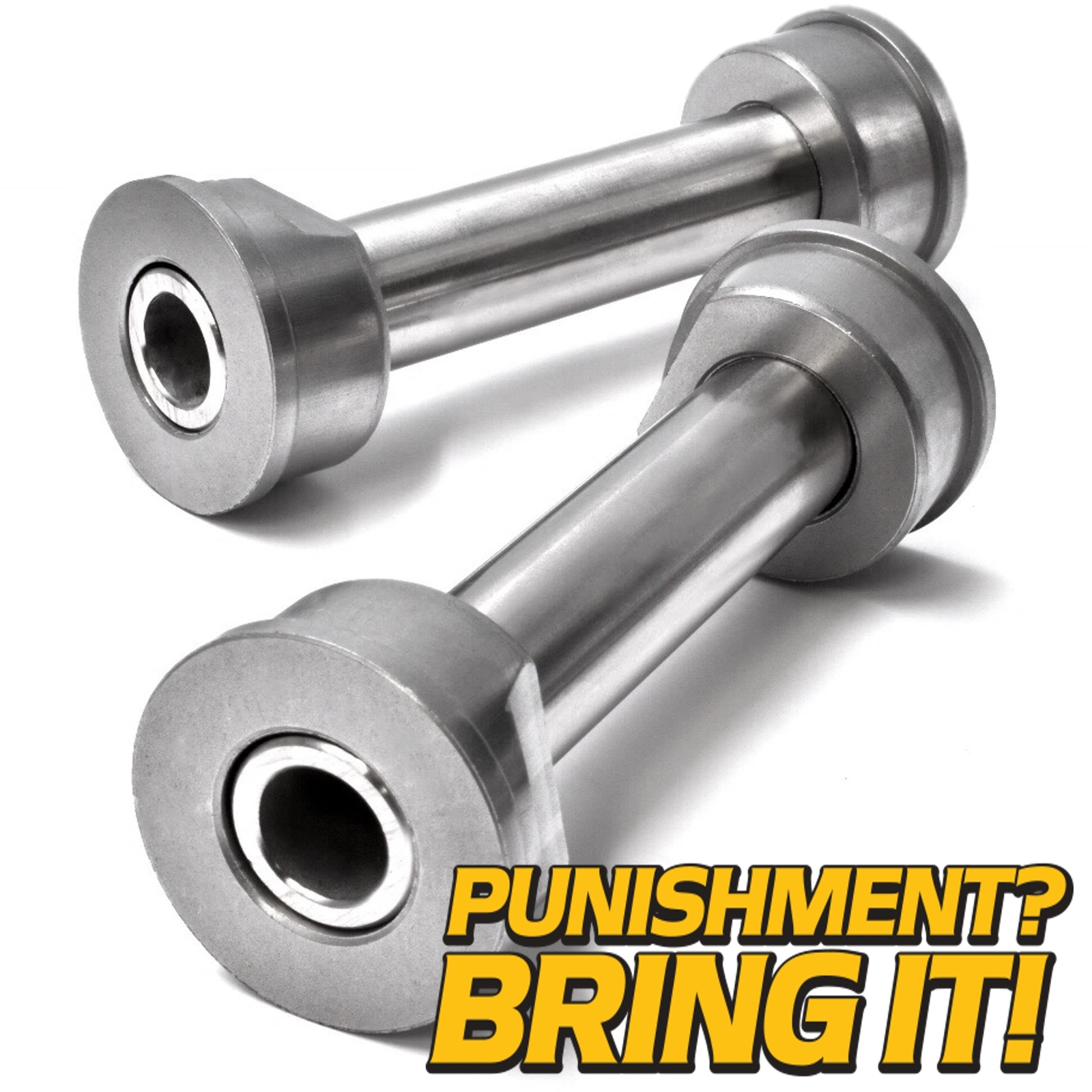 (2 Kits) Stainless Steel Axle & Bushings for Z242 Z246 Z248 Z254 w/6″ Sleeve