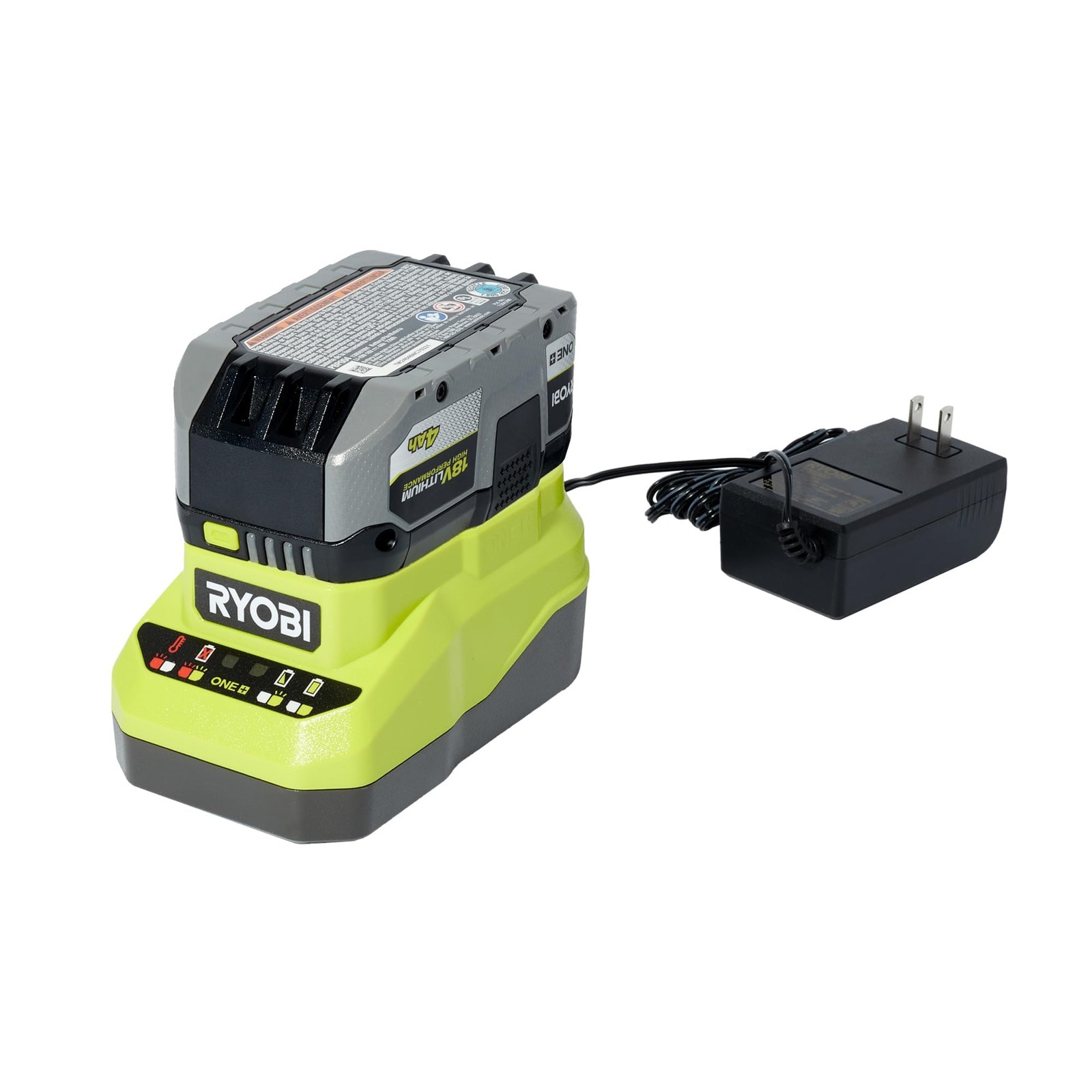 RYOBI ONE+ 18V Starter Kit (2.0Ah + 4.0Ah Batteries + Charger)