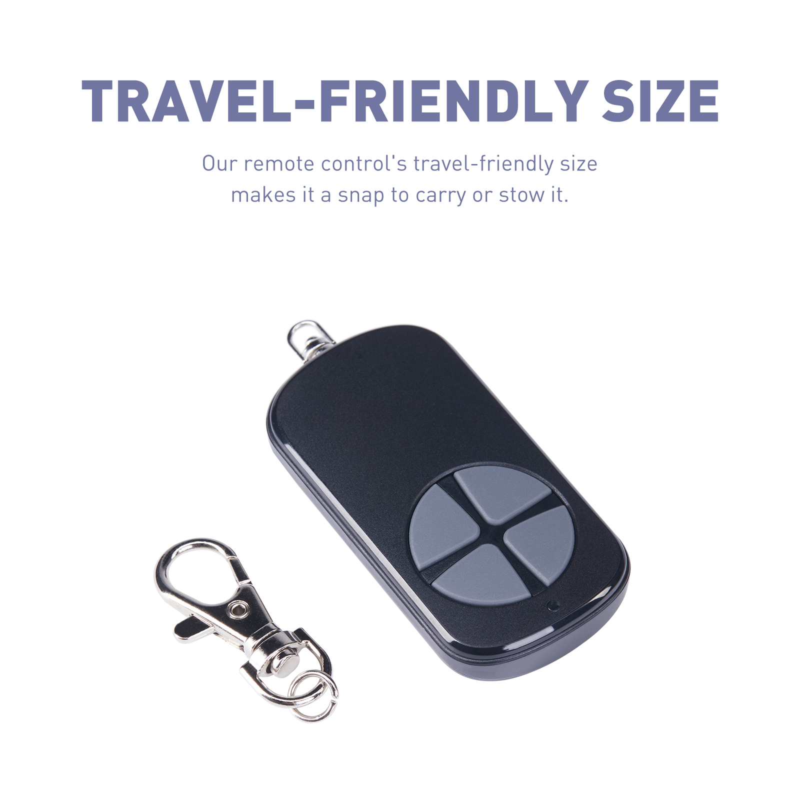 Remote Control Wireless Backup Key for 433.92MHz Automatic Sliding Gate Opener