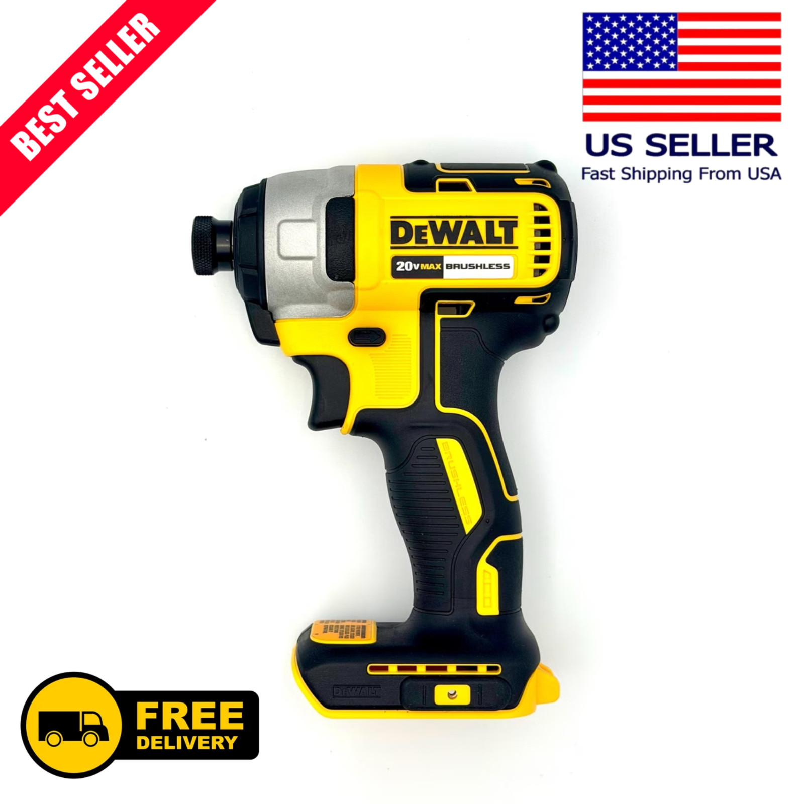 Dewalt DCF787 20V Cordless 1/4″ Brushless Impact Driver 20 Volt MAX Lithium Ion