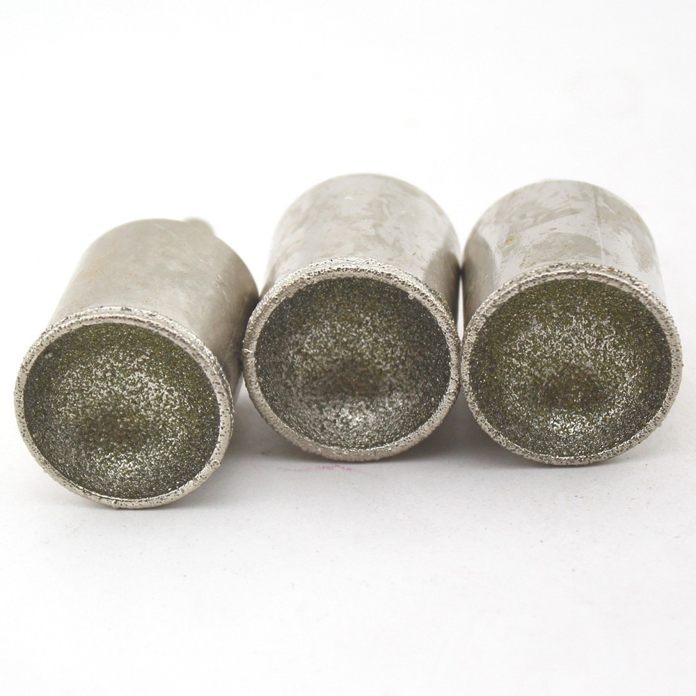 5-30mm Diamond Burr Grinding Bit Burr Polishing Concave Bead Shaping Rotary Tool