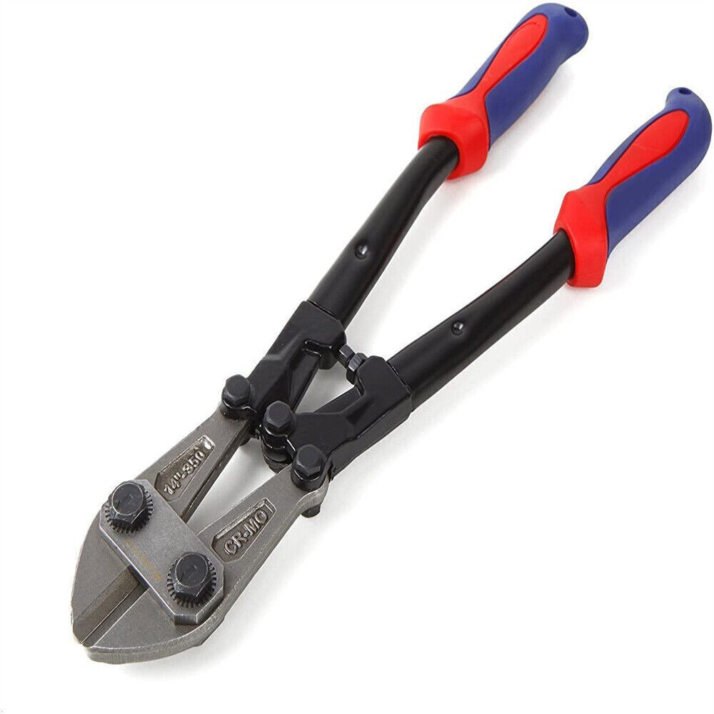 WORKPRO 14”/18”/24”/30” Bolt Cutter with Rubber Grip and Chrome Steel Blade