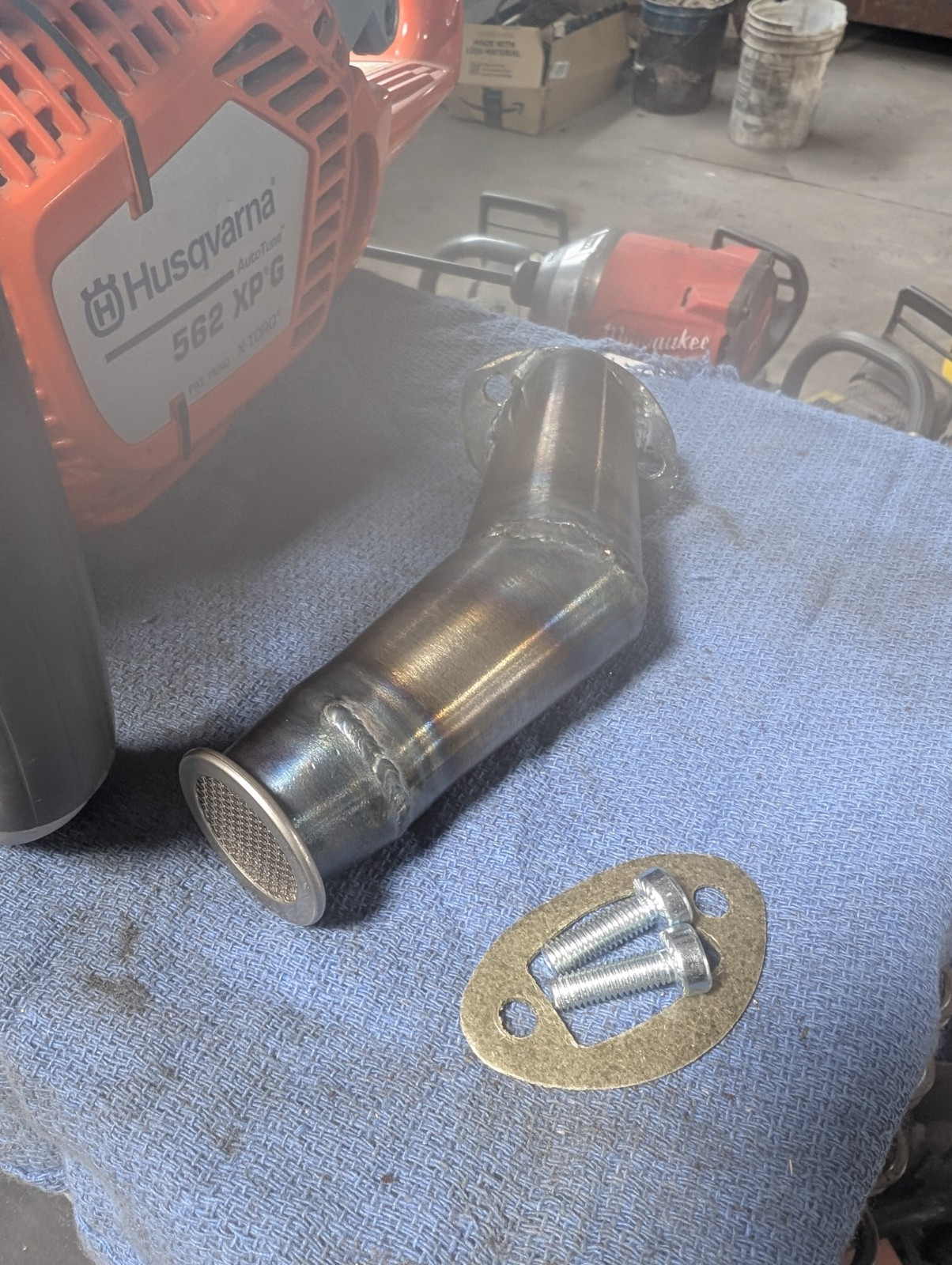 Muffler for Husqvarna Chainsaw 555xp 560xp 562xp Ported Dual Port Pipe Exhaust