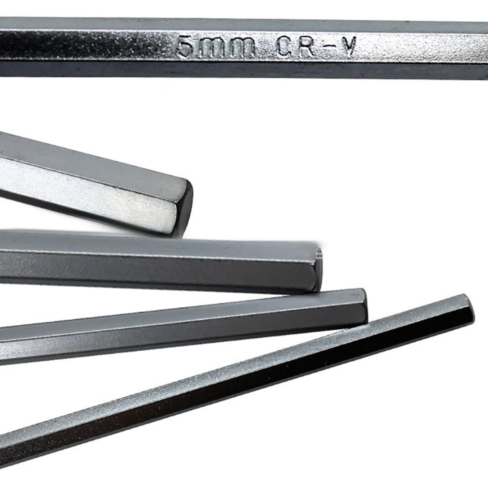 5mm Assorted T-Handle Hex Allen Key Screws Screwdriver Steel Wrench Tool h