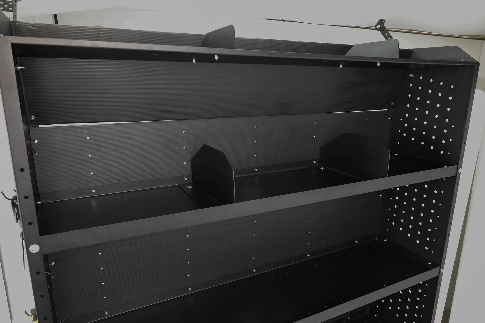 2Cargo Van Shelving Storage for Mid/High Roof Ford Transit 52”W x 60”H x 13”D