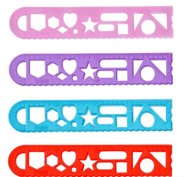LOT OF 432 TRACING RULERS, CARNIVAL TOYS, PARTY FAVORS, GOODY BAGS, FAST SHIP