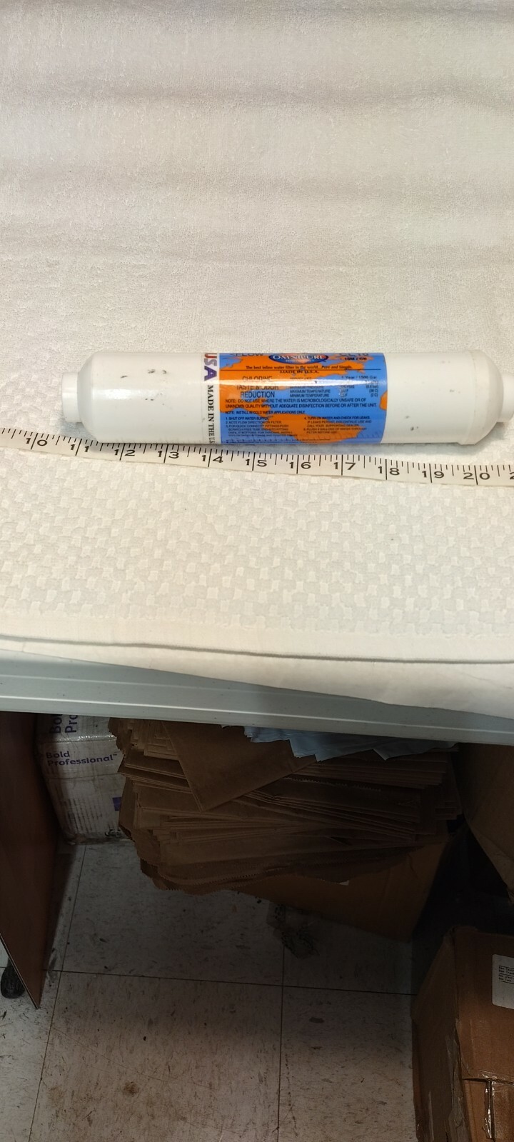 Omnipure In-line Chlorine Taste and Odor filter CL10RO T-33