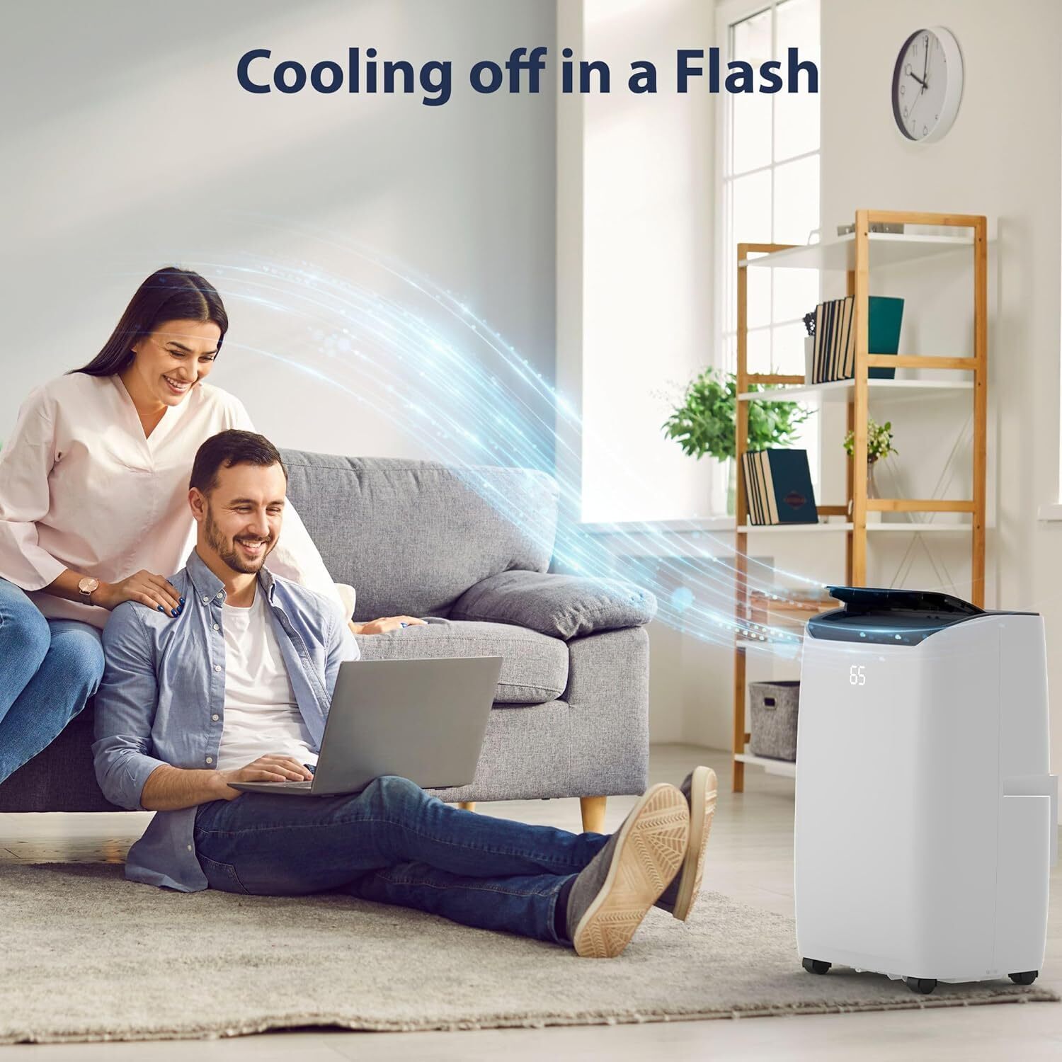 14000 BTU Portable Air Conditioner AC Unit Cooler Fan Dehumidifier 750 Sq. ft