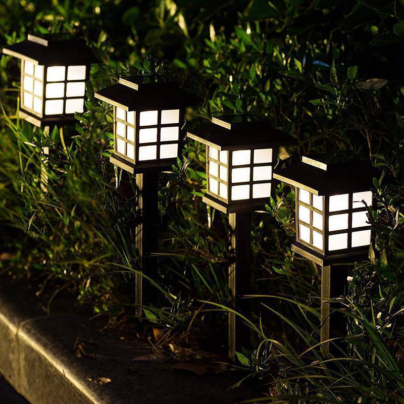 12Pack Solar Pathway Lights Outdoor Landscape Solar Waterproof Garden LED Lights