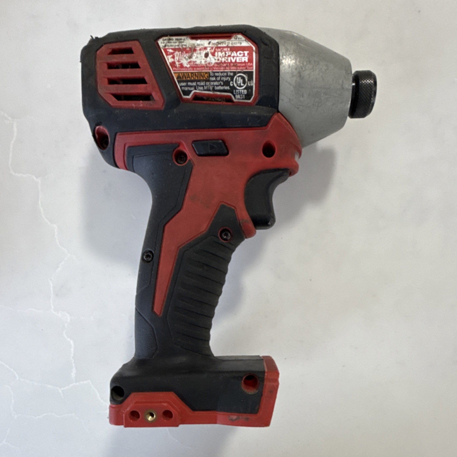 Milwaukee 2656-20 M18 Impact Driver 18V 1/4″ Hex and tool bag no battery