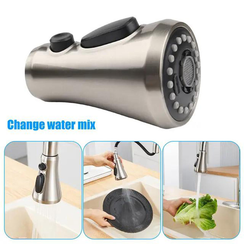 Spray Head Pull Down Kitchen Faucet Replacement Part American Standard 2 Colors