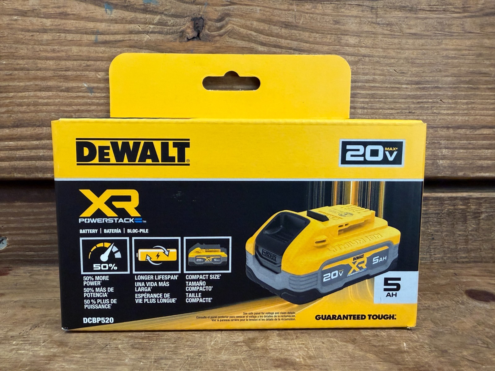 DeWALT 20V 5AH XR Powerstack Battery Compact Size Genuine OEM 2025 Stamp