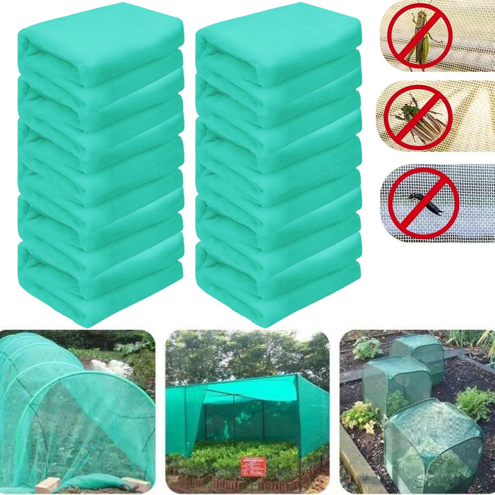 33-150ft Garden Bug Insect Netting Barrier Mosquito Bird Net Plant Protect Mesh