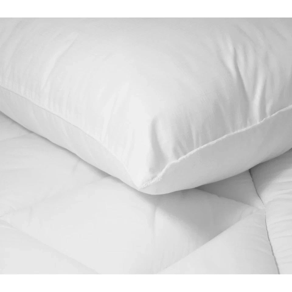 (4 pack) Mainstays Comfort Complete Bed Pillow, Standard/Queen