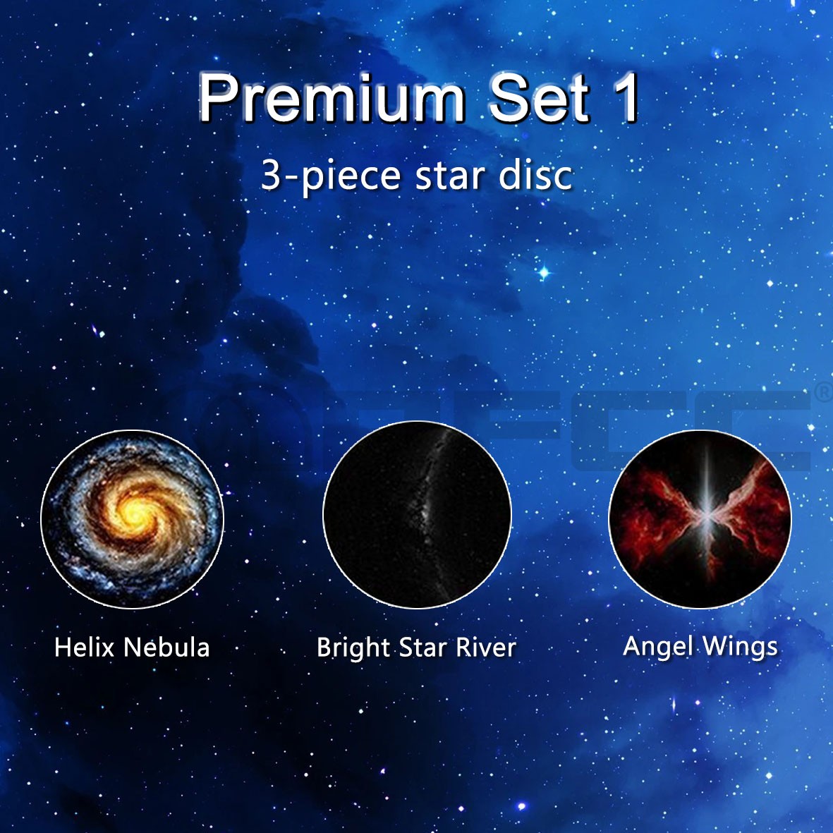 Starry Sky Aurora Galaxy Projector Night Light HD 360° Rotating LED Mood Lamp