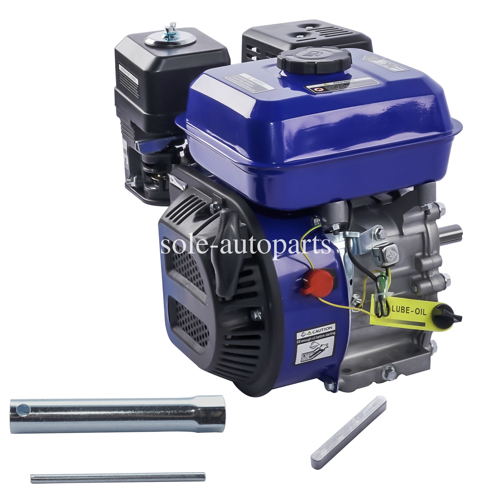 212cc 4-Stroke Engine Motor Horizontal Electric Start Gasoline Pressure Washer