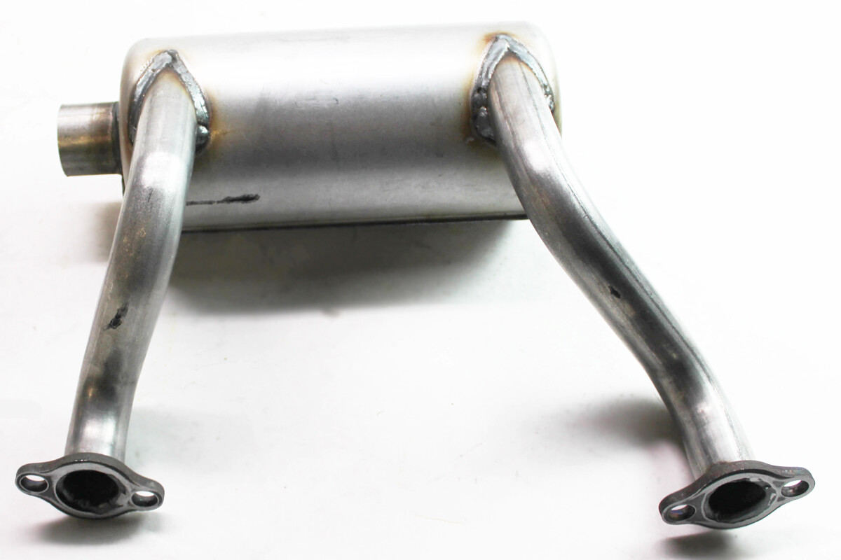 Muffler fits below deck Kohler models starting with CV-KT-ZT KO-MUFFLER-51