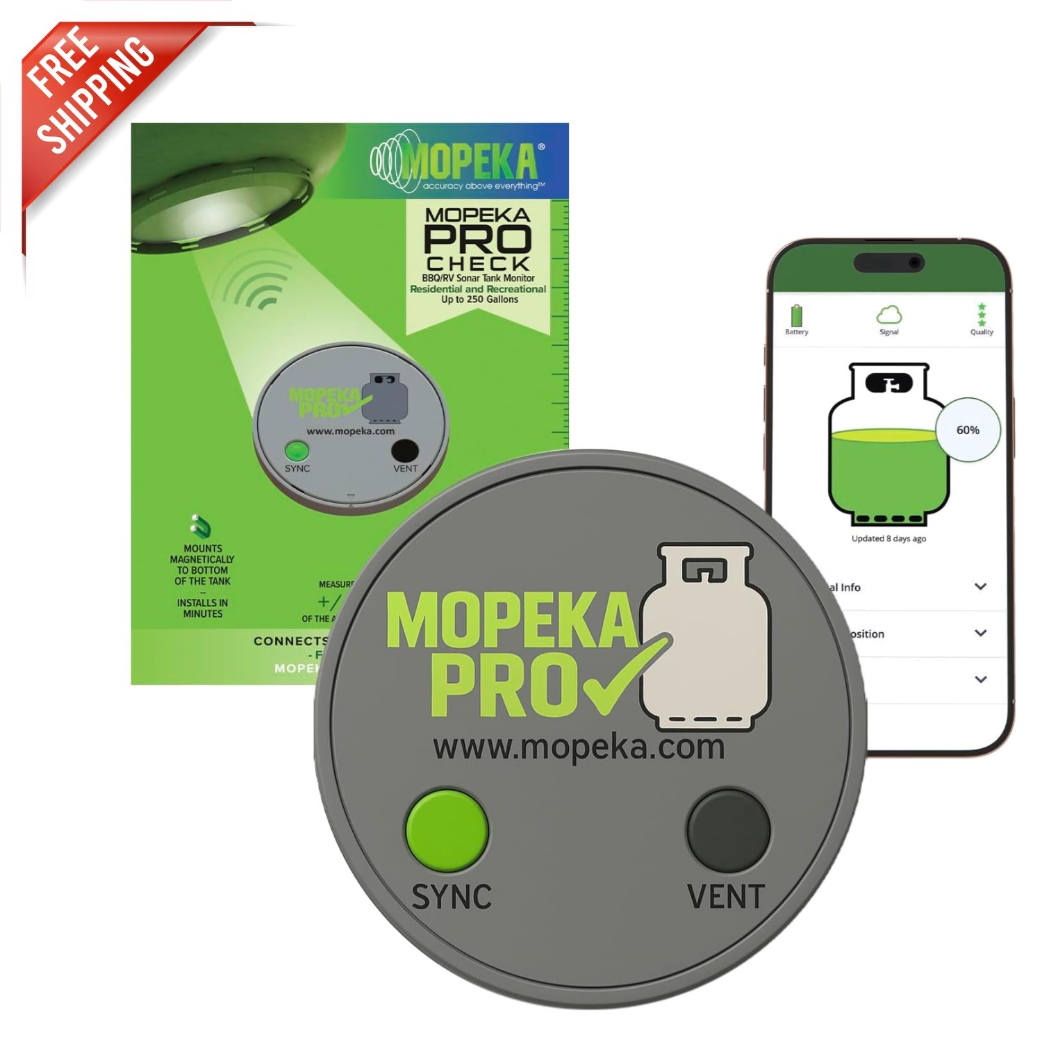 Remote Ready Propane Monitoring – Pro Check Sensor for Efficient BBQ Grilling