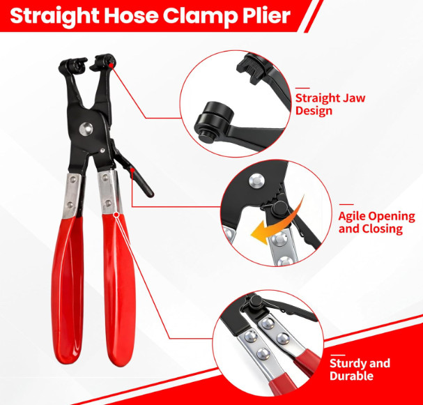 5Pcs Automotive Electrical Disconnect Pliers Kit