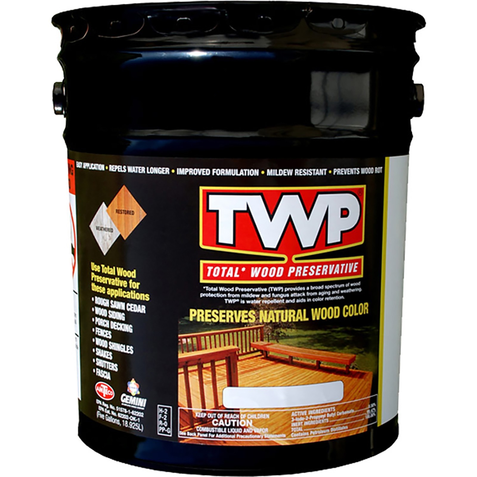 TWP 101 Cedartone Wood Preservative Stain 5gal