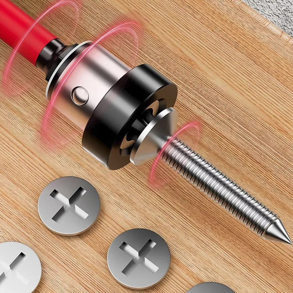 3pcs Magnetic Drywall Screwdriver Bits Alloy Steel Positioning Tools – NEW