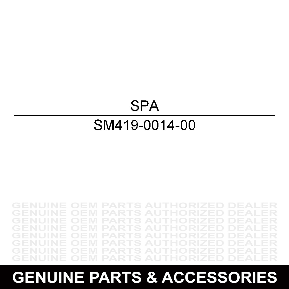 Spartan Mowers 419-0014-00 Plastic Washer .52 Id 1.375 Od .062 Flat