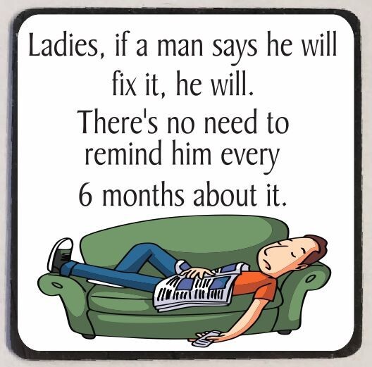 Every 6 Months Funny Magnet Refrigerator Magnet M157