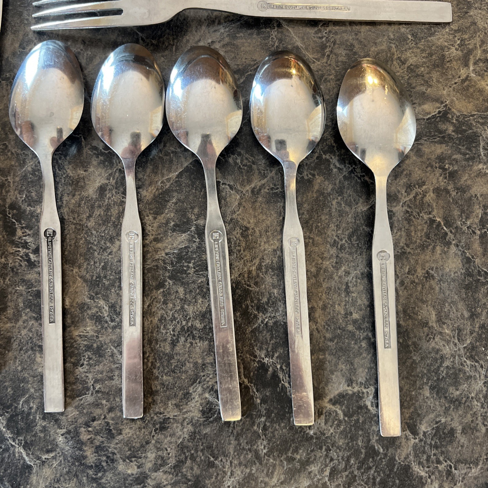 13 LIFETIME Cutlery LCU11 Stainless Dinner Forks Spoons Knives Flatware