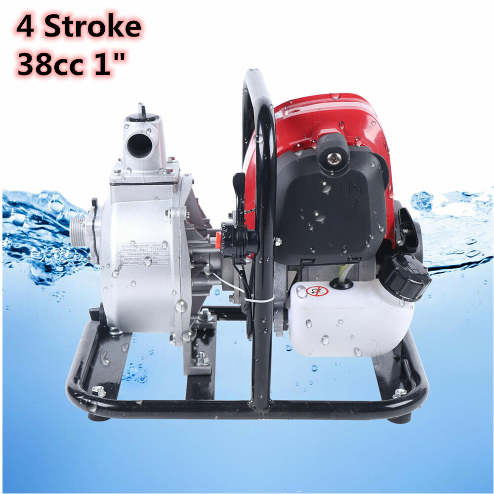 4 Stroke Gas Powered Water Pump Water Transfer High Pressure Irrigation Pump