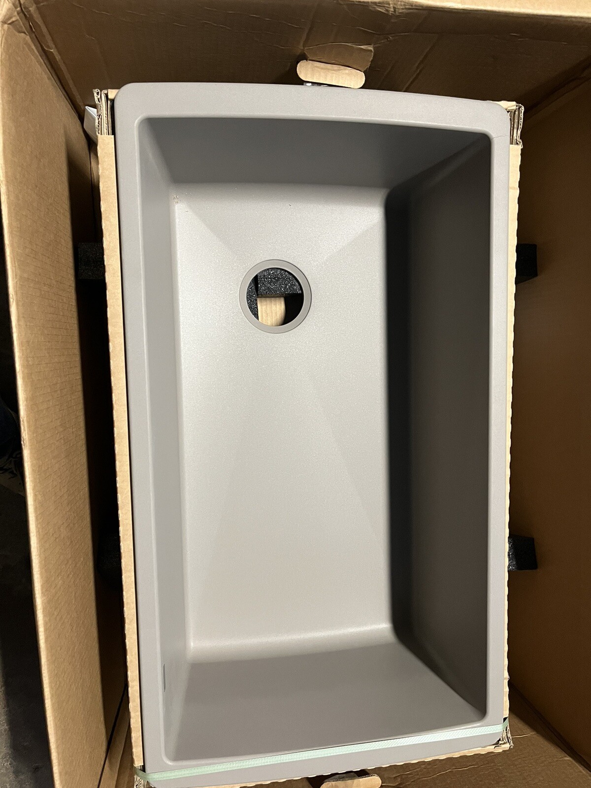 Blanco 441767 Diamond 33-1/2″ Undermount Single Basin SILGRANIT – Truffle