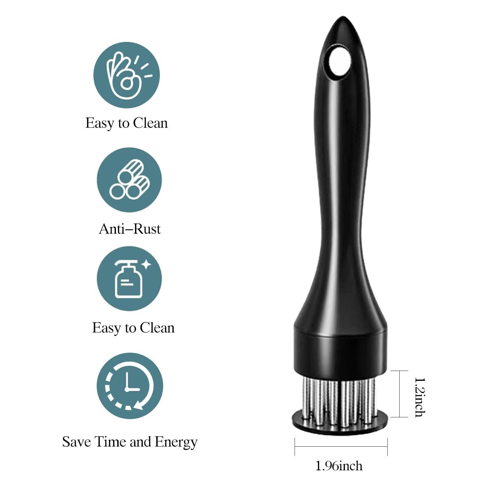 USA Professional Meat Tenderizer With 21 Stainless Steel Needle Kitchen Tool
