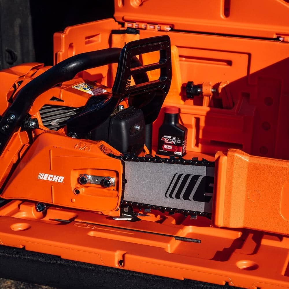 ToughChest 24 in. Chainsaw Carrying Case Tool Box with Storage for Oil