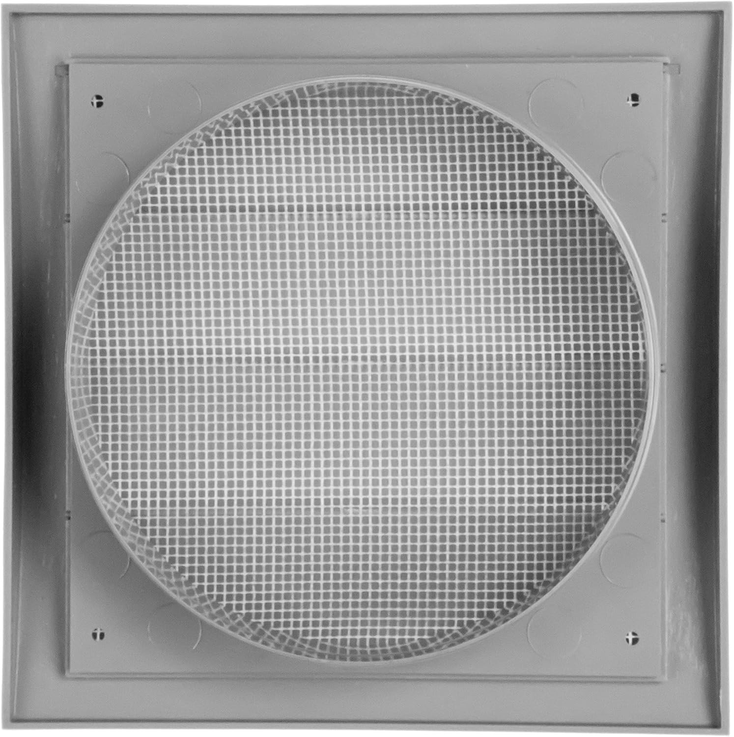 ABS Plastic Gray 6 Inch Dryer Vent Cover Outside, 6 Inch Exhaust Vent Cover with